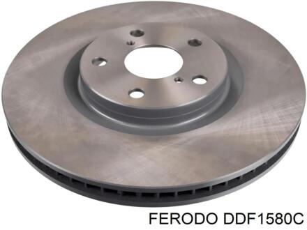 Торзмозной диск двухсторонний на задний мост вентилируемый 5 Polcar DDF1580C