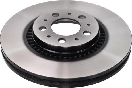 Торзмозной диск двухсторонний на передний мост вентилируемый 5 лакированный Polcar DF4053S