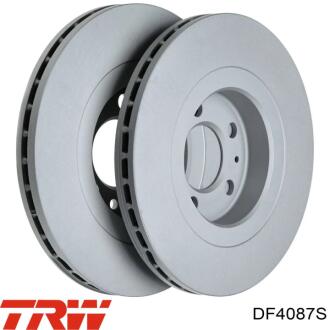 Торзмозной диск двухсторонний на задний мост полный(невентилируемый) 5 лакированный Polcar DF4087S