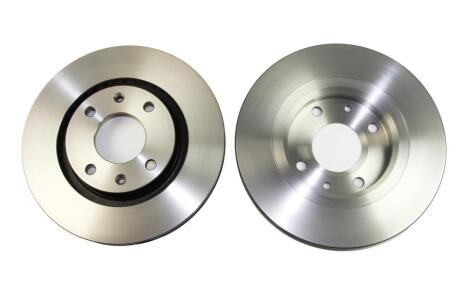 Торзмозной диск двухсторонний на передний мост вентилируемый 4 лакированный Polcar DF4184