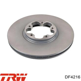 Торзмозной диск двухсторонний на передний мост вентилируемый 5 лакированный Polcar DF4216