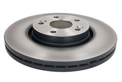 Торзмозной диск двухсторонний на передний мост вентилируемый 5 лакированный Polcar DF4229S