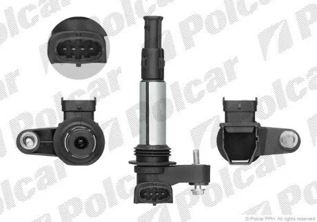 Катушка зажигания 14V Polcar E03-0078