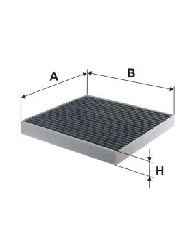 Салонний фільтр з активованим вугіллям Polcar FLK1161A