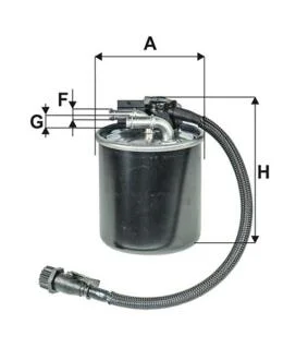 Топливный прямоточный фильтр дизель Polcar FLPP840/8