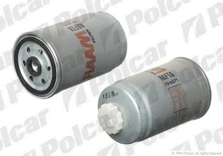 Топливный накручиваемый фильтр дизель Polcar FP5571