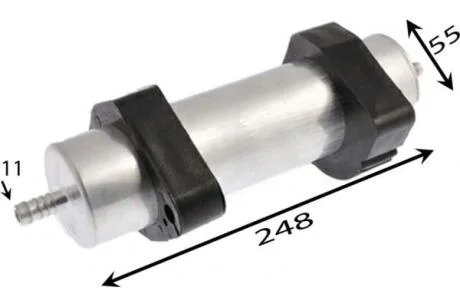 Паливний прямоточний фільтр дизель Polcar FP5894
