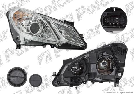 Фара основная Polcar HL1EL009647981