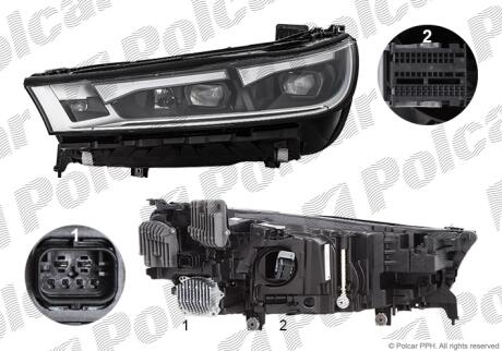 Фара основная Polcar HL1EX014952621