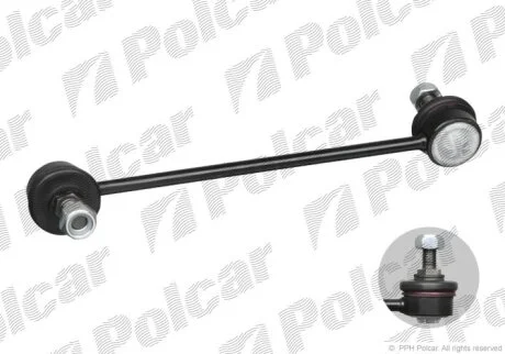 Стійка стабілізатора лівий Polcar HY-367
