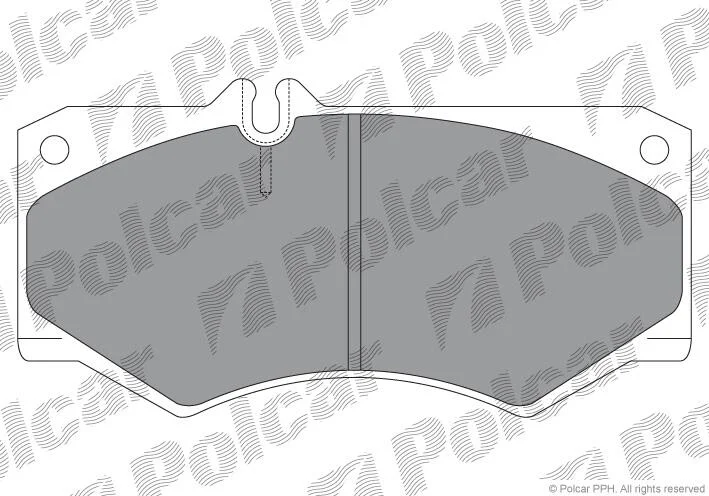 Гальмівні колодки Polcar IE140405 (фото 1)