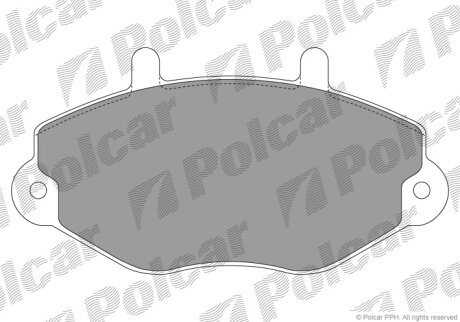 Тормозные колодки Polcar IE140897