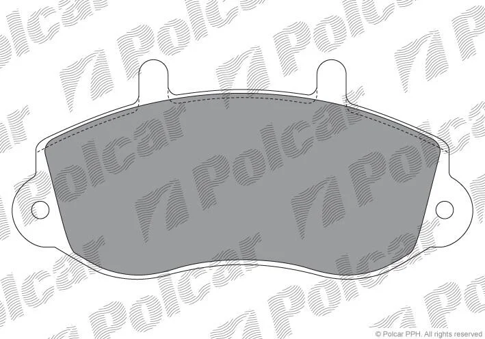 Тормозные колодки Polcar IE141219 (фото 1)