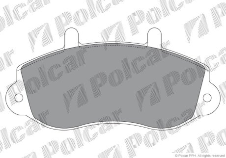 Гальмівні колодки Polcar IE141219