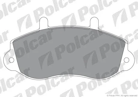Тормозные колодки Polcar IE141219