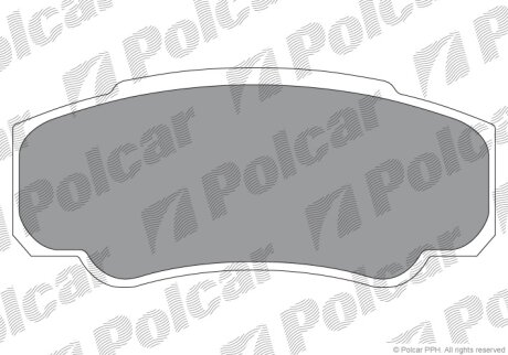 Гальмівні колодки Polcar IE141524