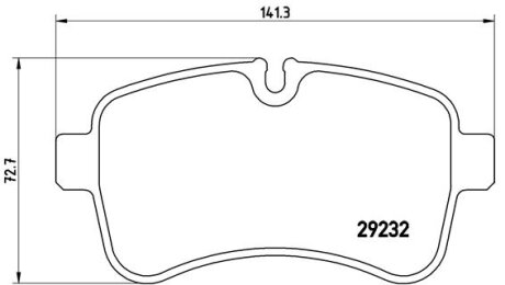 Тормозные колодки Polcar IE141837