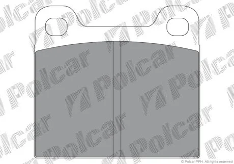 Гальмівні колодки Polcar IE180162