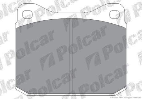 Тормозные колодки Polcar IE180327