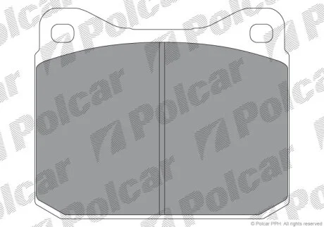 Гальмівні колодки Polcar IE180327