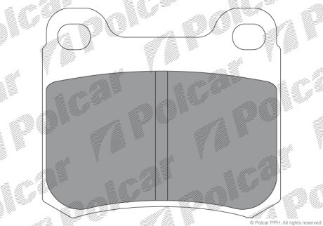 Тормозные колодки Polcar IE180420