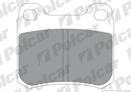 Тормозные колодки Polcar IE180420