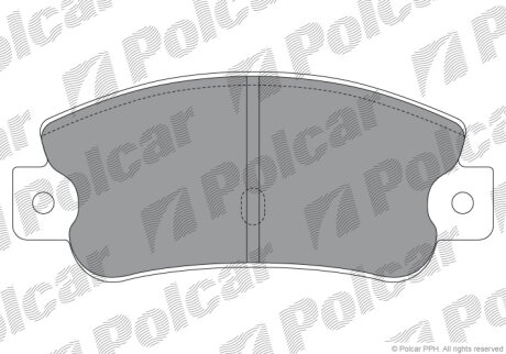 Тормозные колодки Polcar IE180490