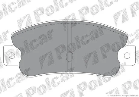 Гальмівні колодки Polcar IE180490