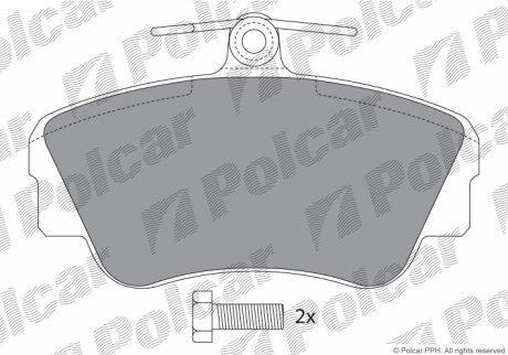 Тормозные колодки Polcar IE180777-700