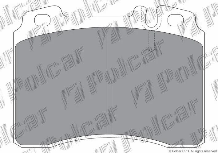 Гальмівні колодки Polcar IE180861 (фото 1)