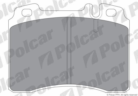 Тормозные колодки Polcar IE180861