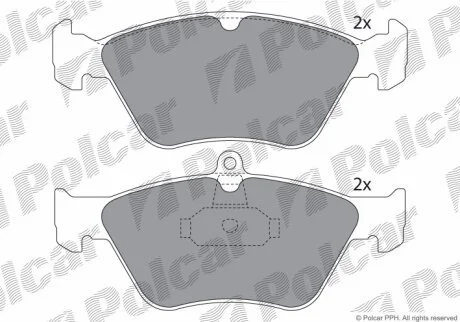 Тормозные колодки Polcar IE180988