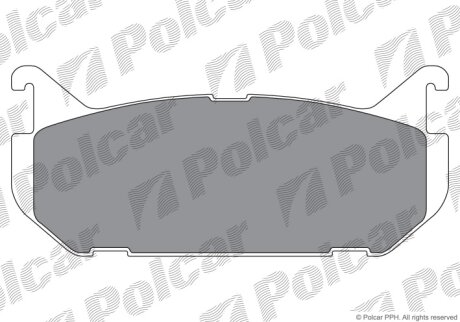 Тормозные колодки Polcar IE181110
