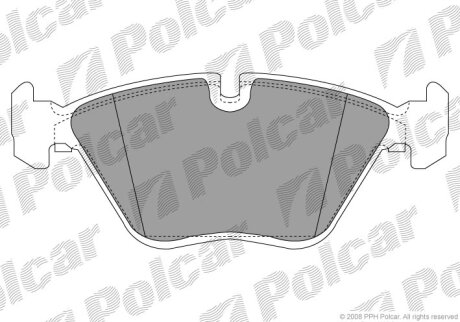 Тормозные колодки Polcar IE181296