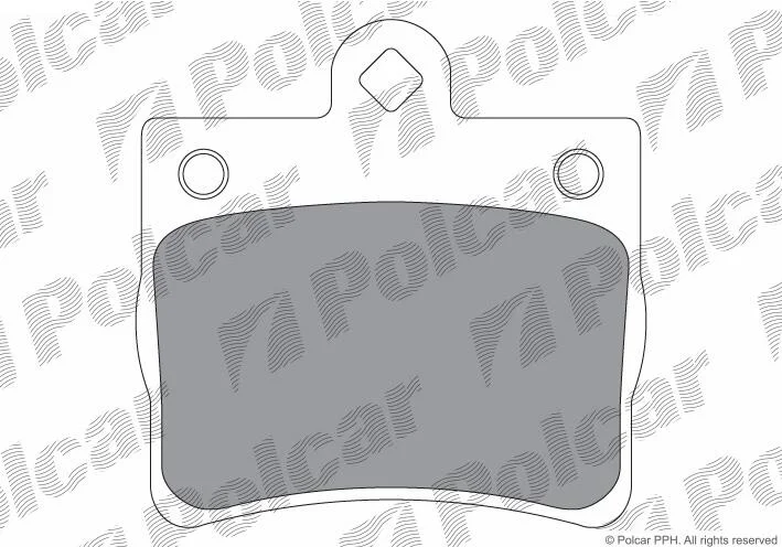 Тормозные колодки Polcar IE181310 (фото 1)