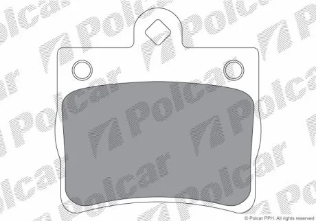 Гальмівні колодки Polcar IE181310