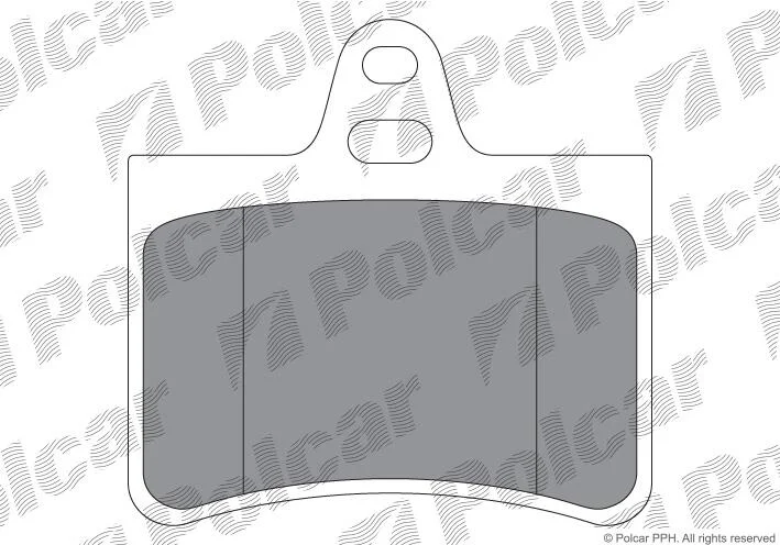 Тормозные колодки Polcar IE181407 (фото 1)