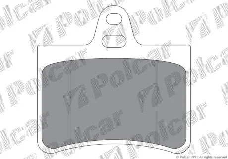 Тормозные колодки Polcar IE181407
