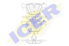 Тормозные колодки Polcar IE181685-202 (фото 1)