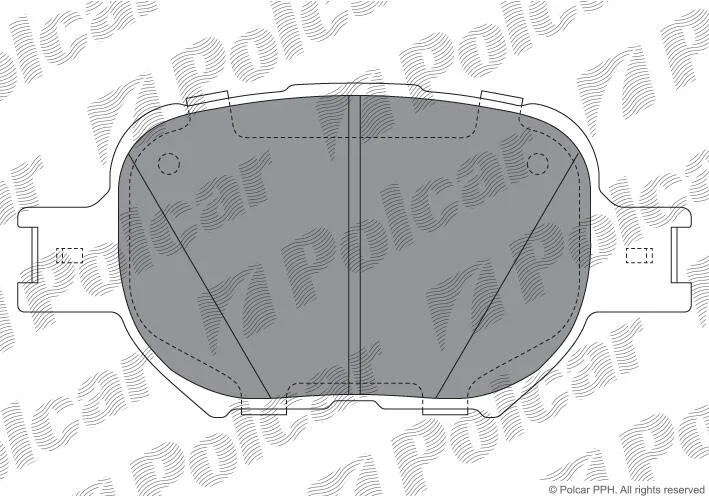 Тормозные колодки Polcar IE181704 (фото 1)