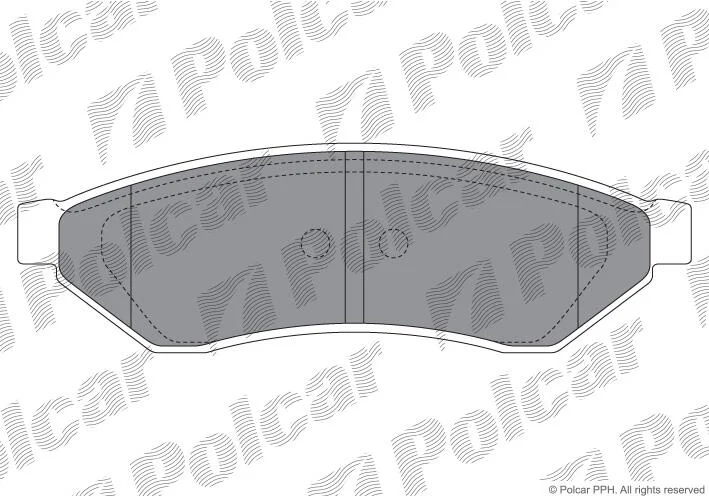 Гальмівні колодки Polcar IE181726 (фото 1)