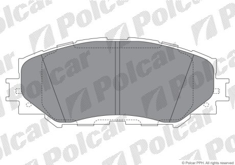 Тормозные колодки Polcar IE181760