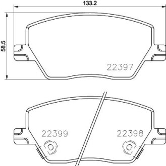 Тормозные колодки Polcar IE182275