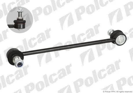 Стойка стабилизатора левый=правый Polcar KI-500