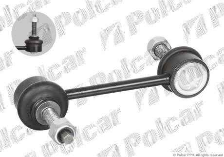 Стойка стабилизатора левый=правый Polcar LA-147