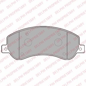 Гальмівні колодки передні Polcar LP2257