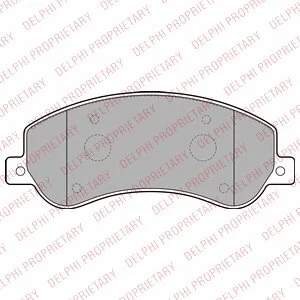 Тормозные колодки передние Polcar LP2257