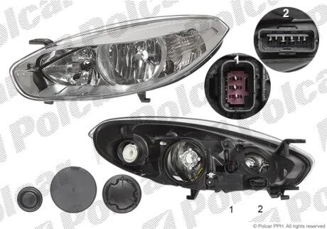 Фара основна Polcar MALPN871