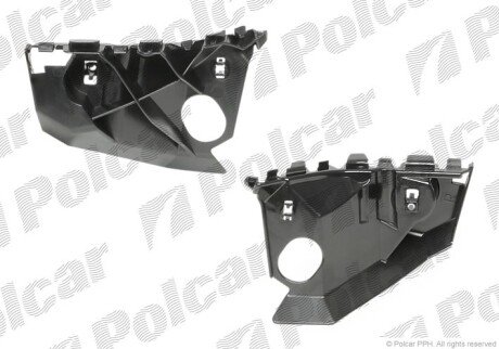 Кронштейн бампера прав Polcar RXC60483