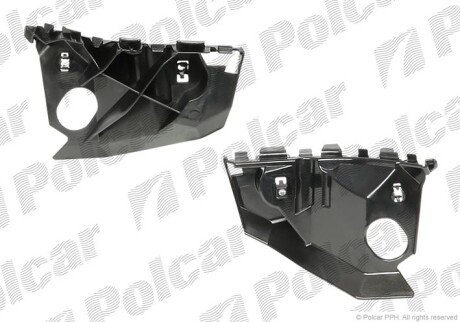 Кронштейн бампера лівий Polcar RXC60484